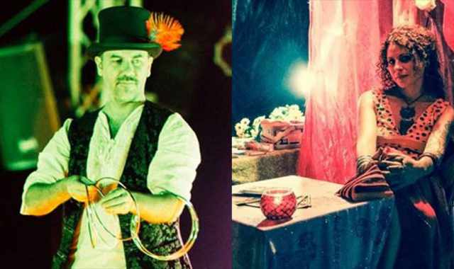 Lui prestigiatore, lei cartomante: la storia di Claudio e Rosa, coppia "magica" di Bari